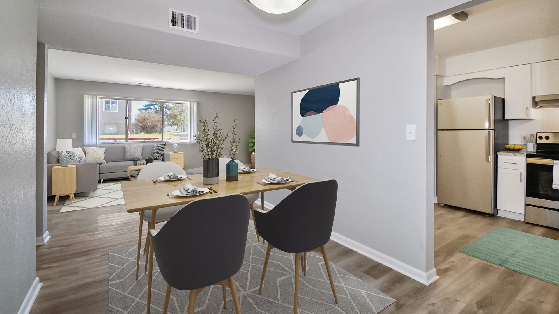 Apartment Dining Area